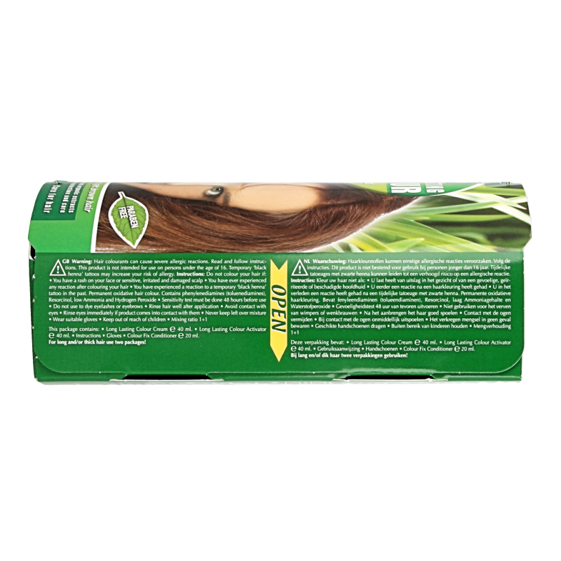 Henna Plus Long lasting colour 6.35 hazelnut 100 Milliliter