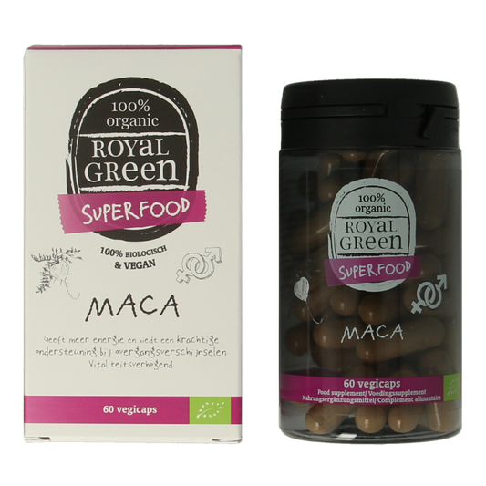 Royal Green Maca bio 60 Vegetarische capsules