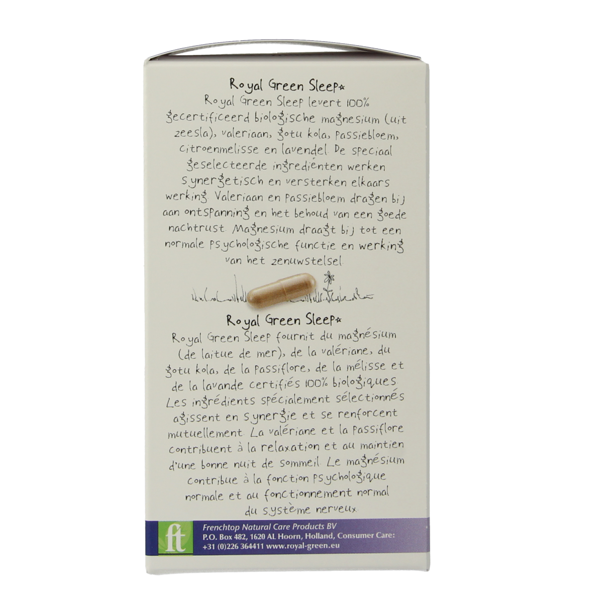 Royal Green Sleep bio 60 Vegetarische capsules