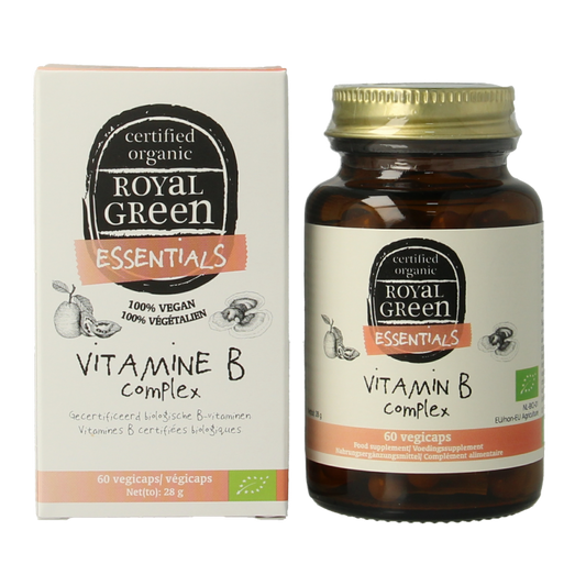 Royal Green Vitamine B complex bio 60 Vegetarische capsules