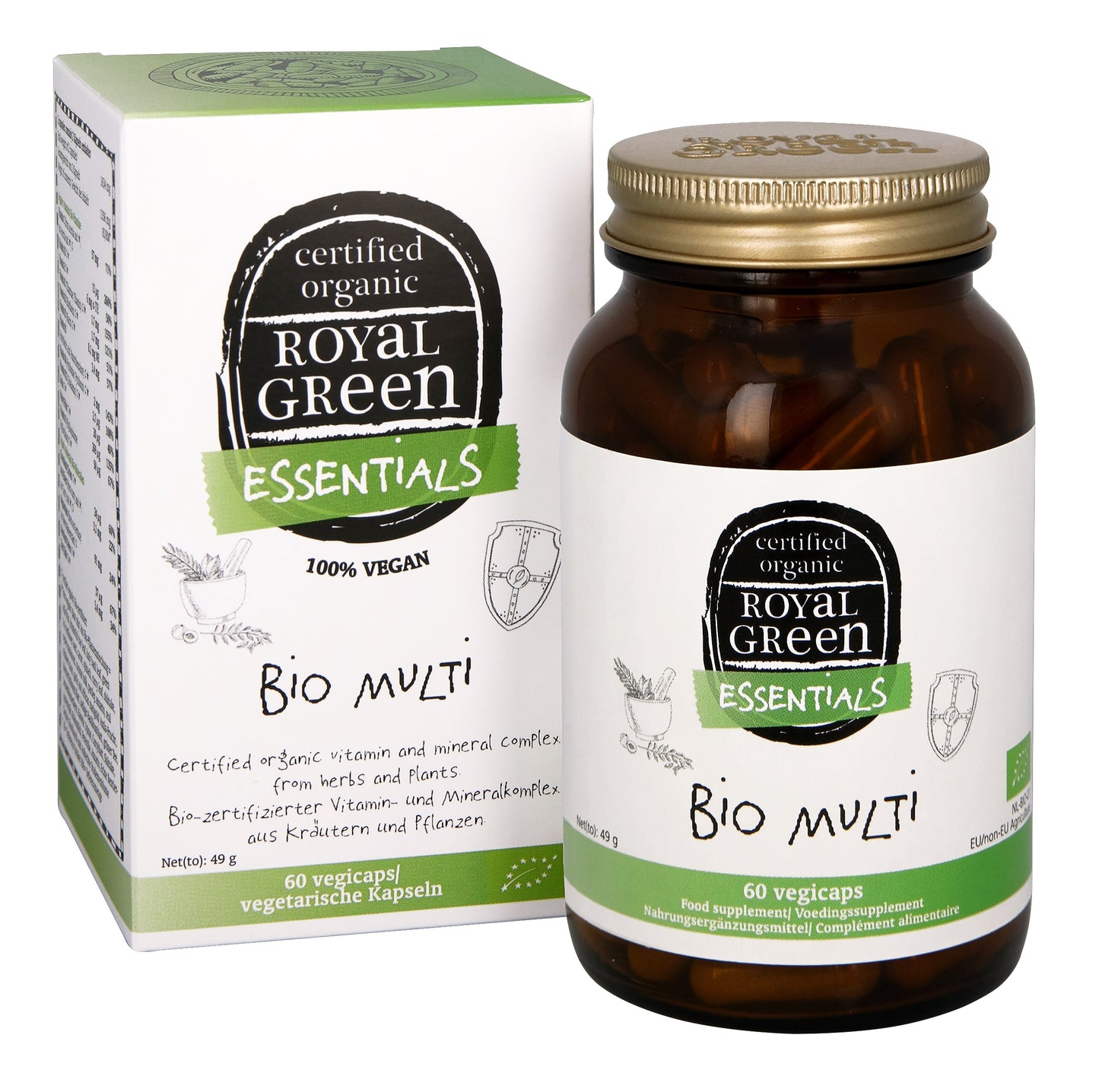 Royal Green Multi bio 60 Vegetarische capsules
