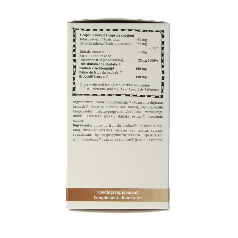 Royal Green Vitamine B12 - 25mcg bio 60 Vegetarische capsules