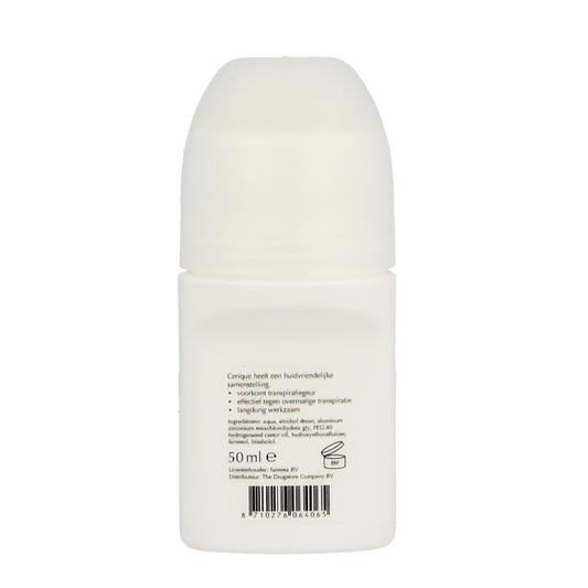 Cerique Deodorant roller ongeparfumeerd 50.00 Milliliter