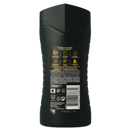 AXE Showergel collision leather & cookies 250 Milliliter