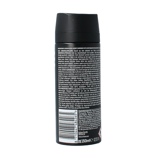 AXE Deodorant bodyspray black 150.00 Milliliter