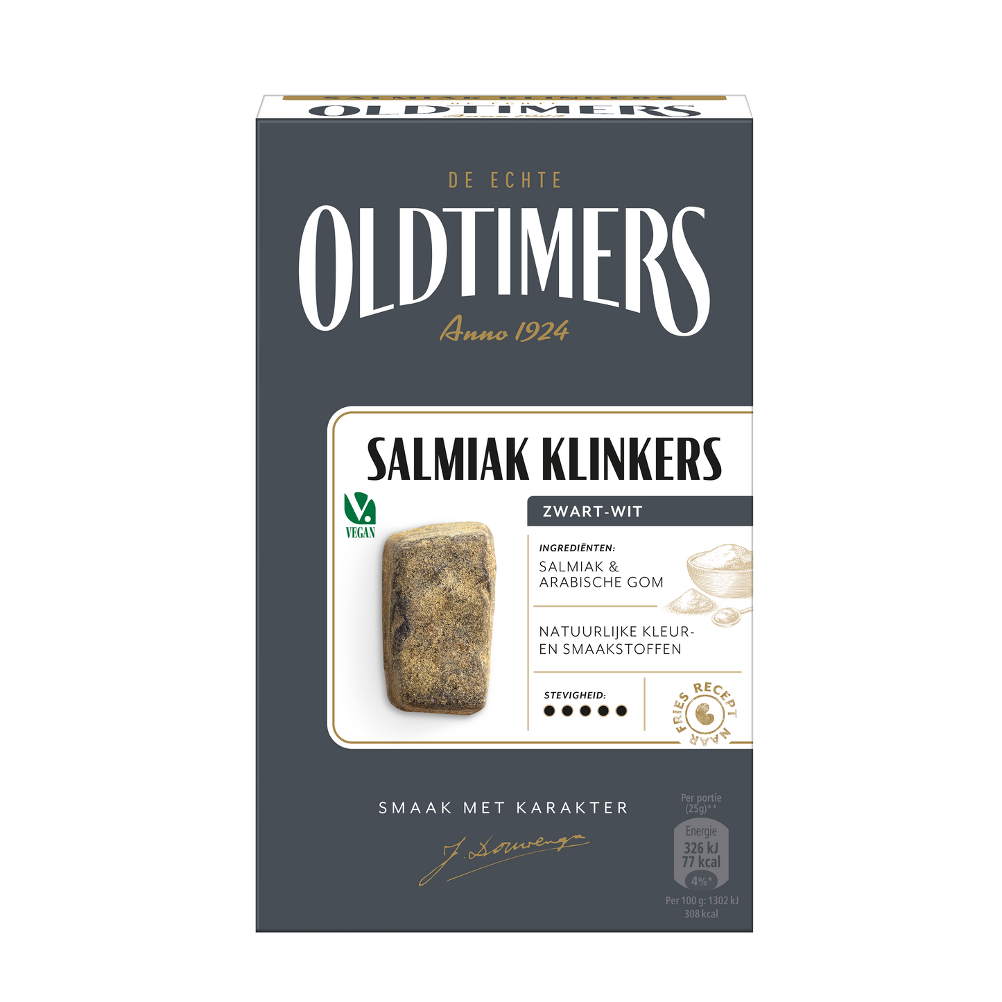 Oldtimers Salmiak klinkers 235 Gram