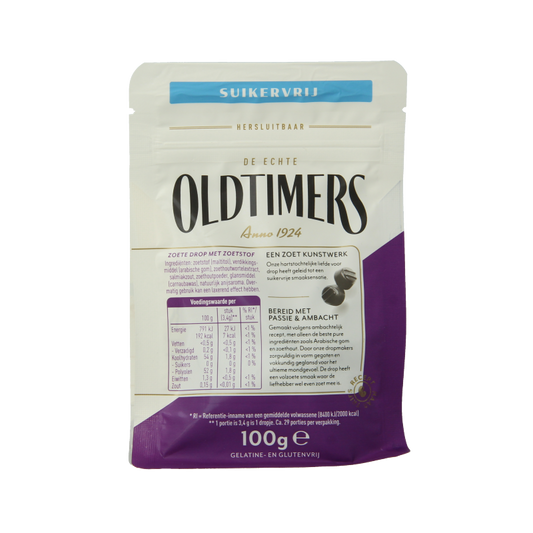 Oldtimers Zoete bolletjes suikervrij 100 Gram