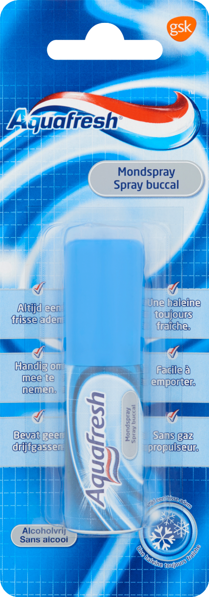 Aquafresh Mondspray 15 Milliliter