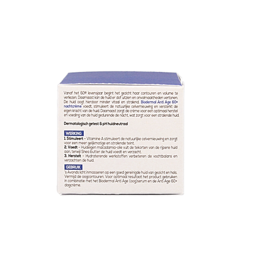 Biodermal Nachtcreme anti-age 60+ 50 Milliliter