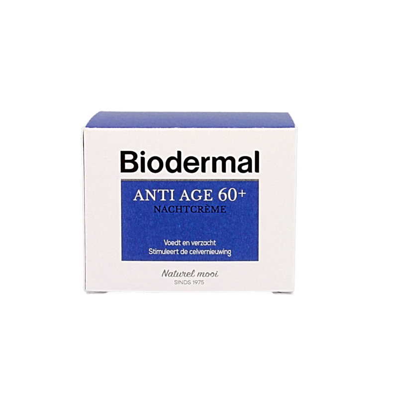 Biodermal Nachtcreme anti-age 60+ 50 Milliliter