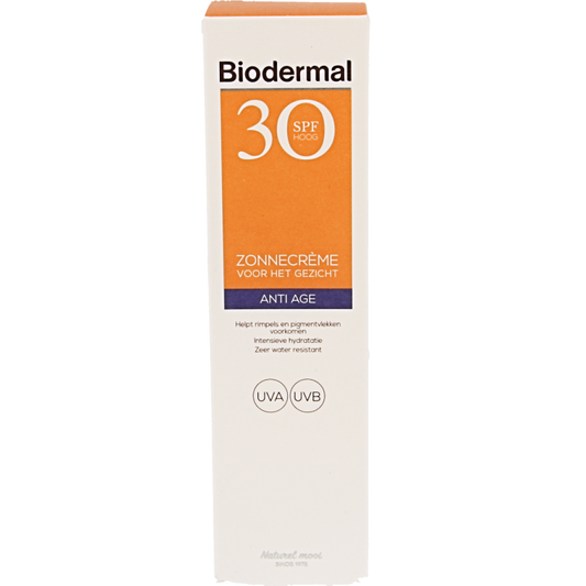 Biodermal Anti-age creme gezicht SPF30 40 Milliliter