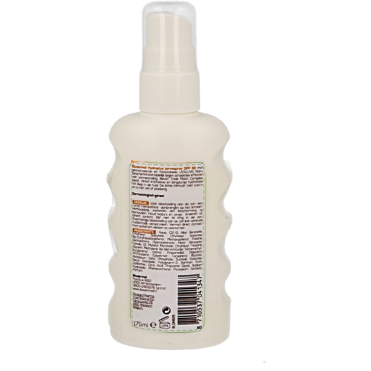 Biodermal Zonnespray hydraplus SPF30 175 Milliliter