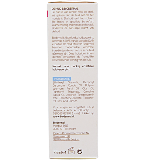 Biodermal P-CL-E olie 75 Milliliter