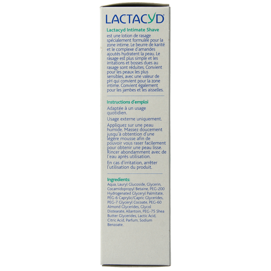 Lactacyd Intimate shave 200.00 Milliliter
