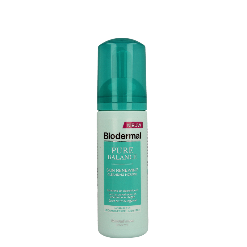 Biodermal Pure balance renewing cleansing mousse 150 Milliliter