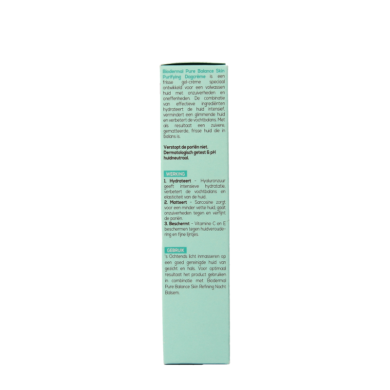 Biodermal Pure balance purifying dag gelcreme 50 Milliliter