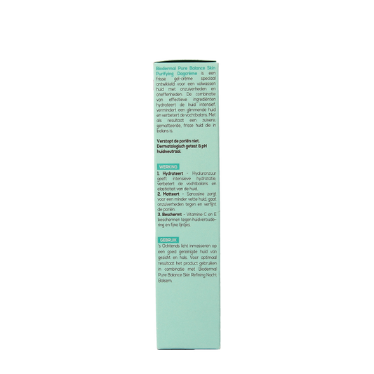 Biodermal Pure balance purifying dag gelcreme 50 Milliliter