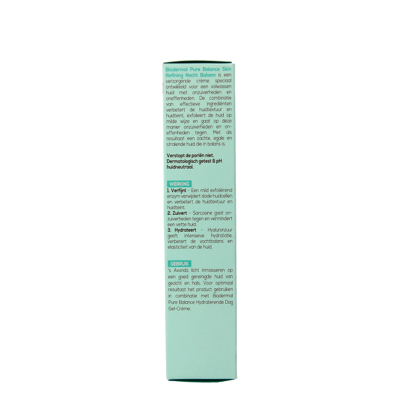 Biodermal Pure balance refining nachtbalsem 50 Milliliter