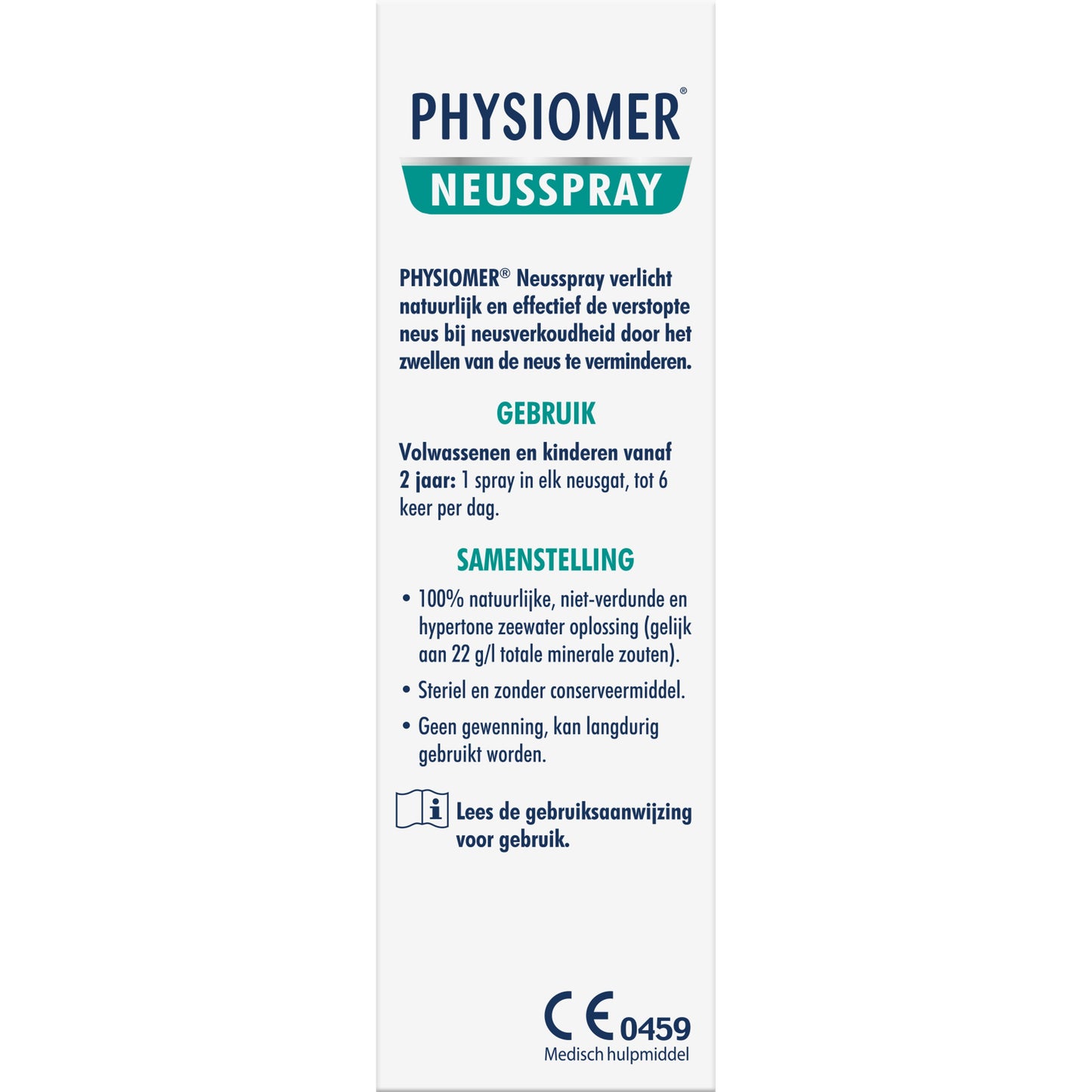 Physiomer Neusspray natuurlijk 20 Milliliter
