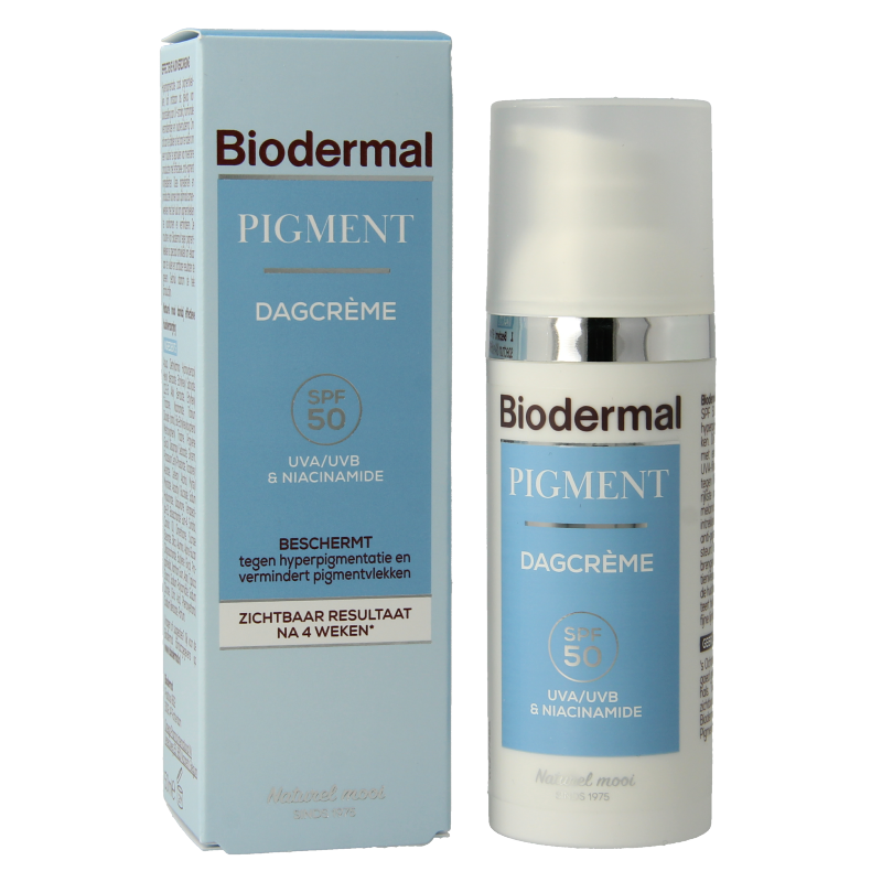 Biodermal Dagcreme anti-pigment SPF50 50 Milliliter