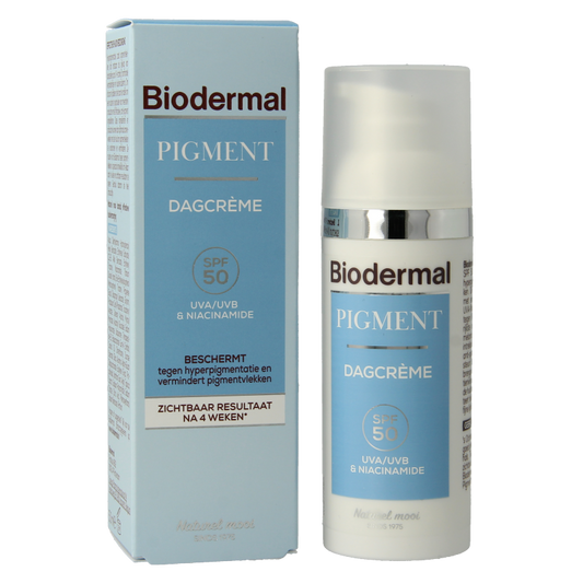 Biodermal Dagcreme anti-pigment SPF50 50 Milliliter