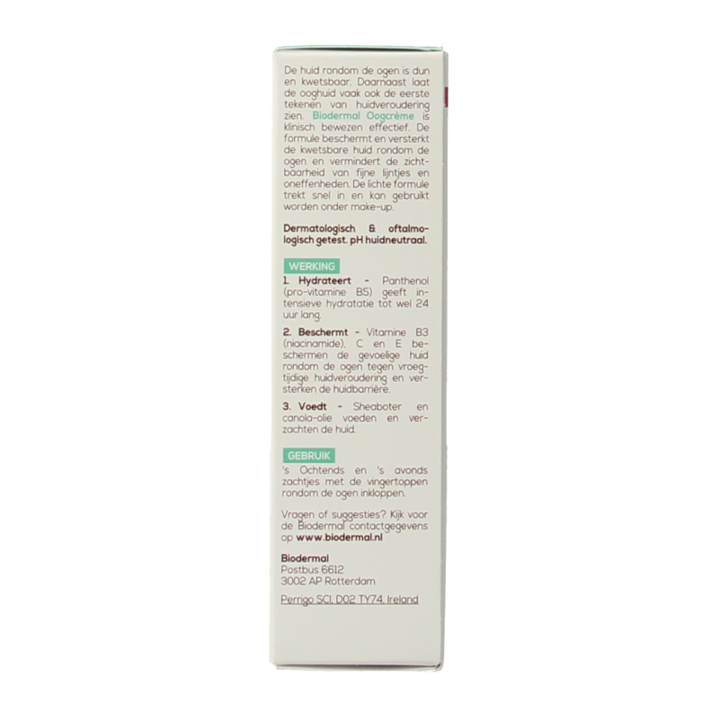Biodermal Oogcreme 15 Milliliter