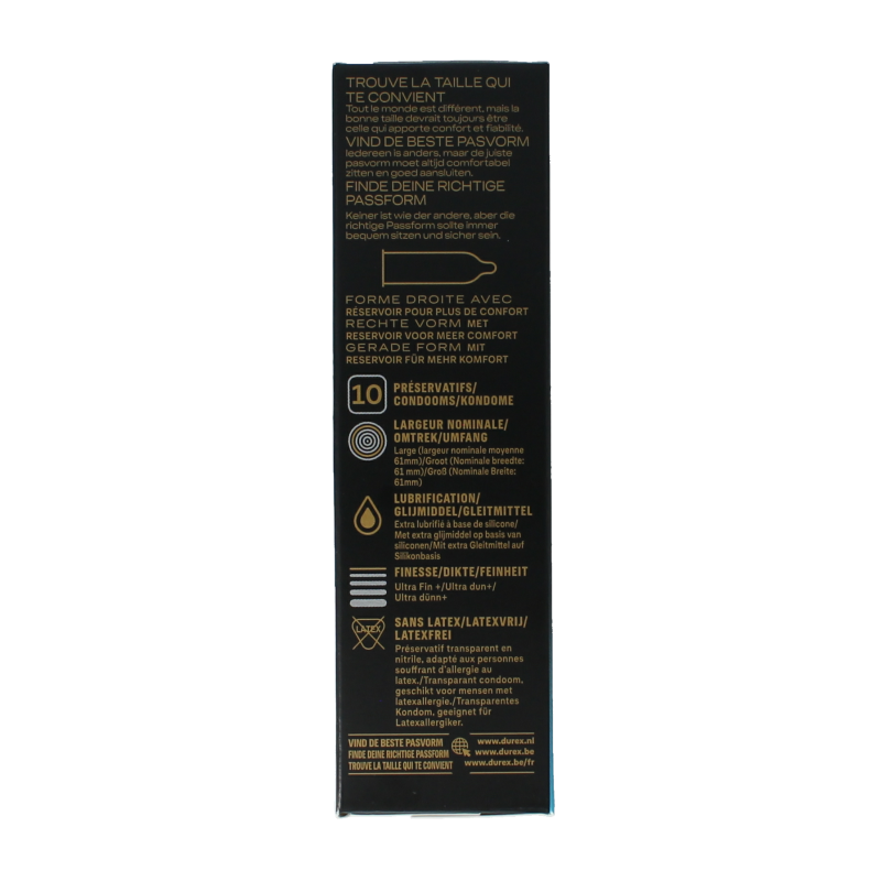 Durex Condooms intensity XL 10 Stuks