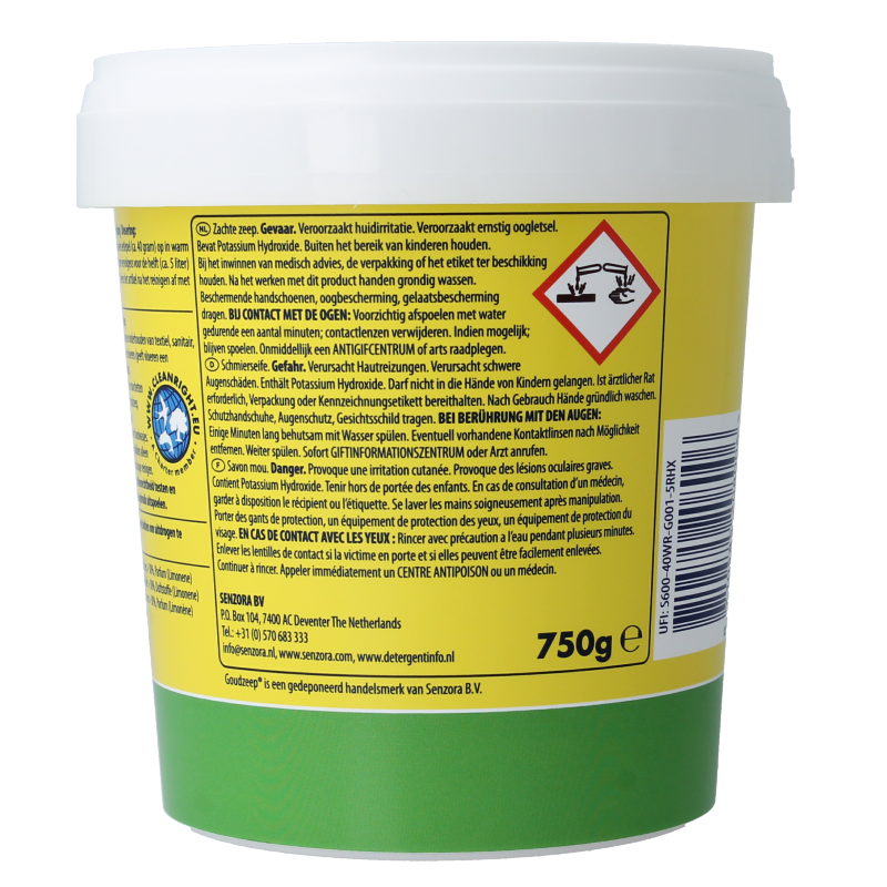 Tricel Goudzeep kuipje groen bio 750 Gram