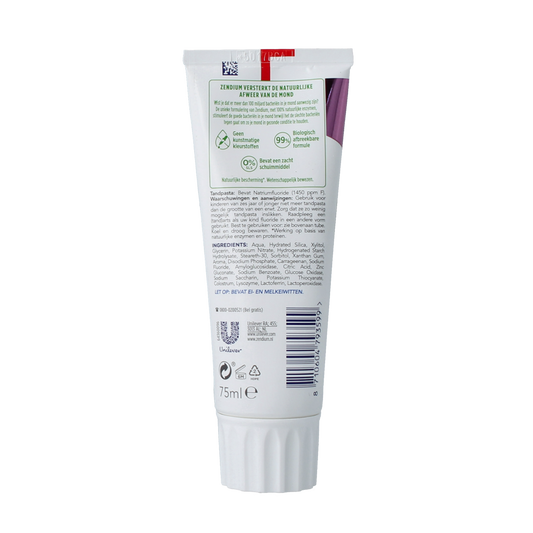 Zendium Tandpasta sensitive 75.00 Milliliter