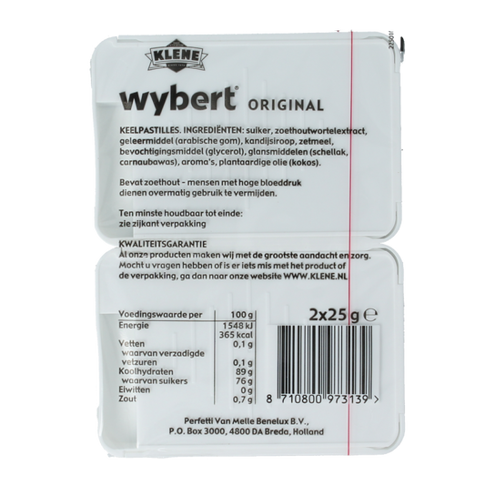 Wybert Original duo 2 x 25 gram 50 Gram