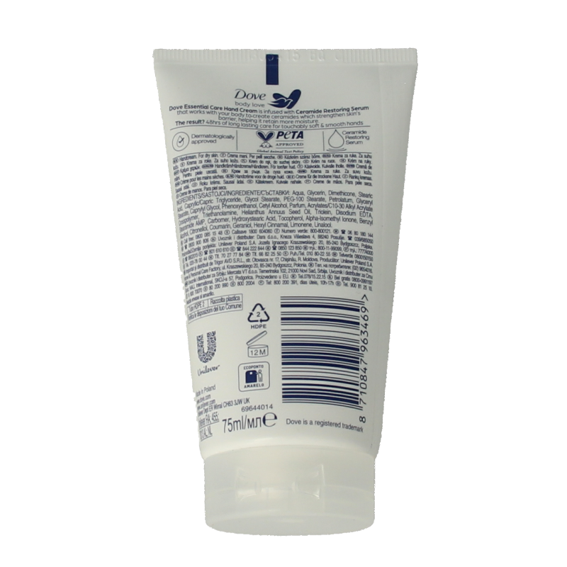 Dove Handcreme essential care 75 Milliliter