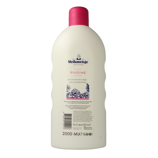 Melkmeisje Bad & douche pioenroos 2.00 Liter