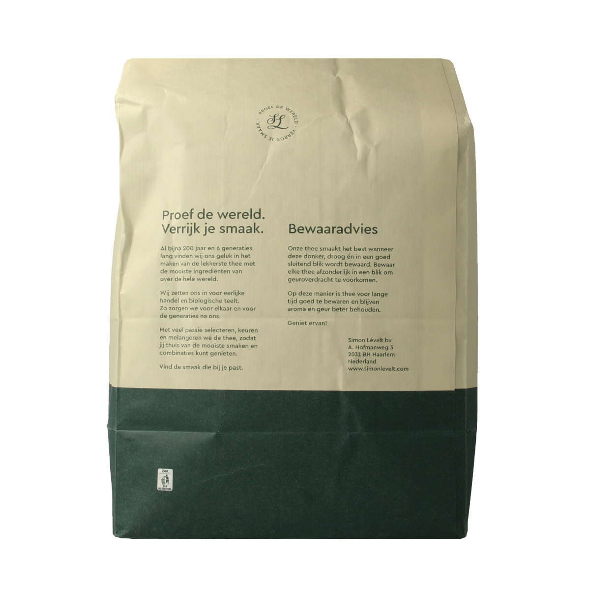 Simon Levelt Earl grey bio 1.00 Kilogram