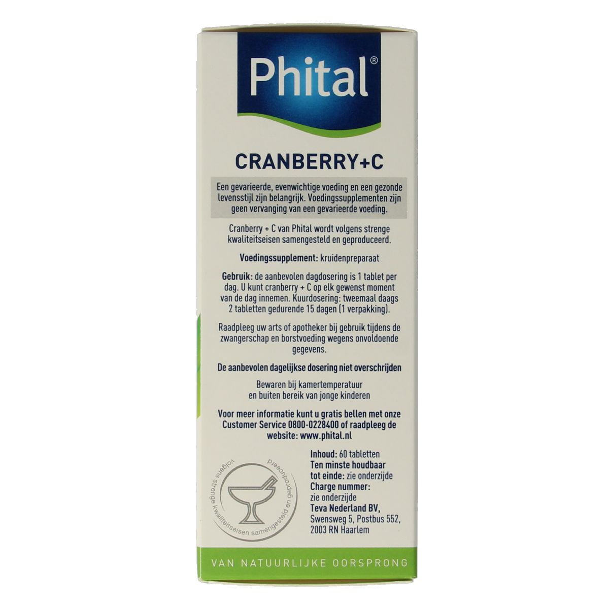 Phital Cranberry + C 60.00 Tabletten