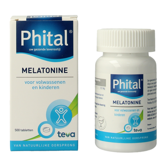 Phital Melatonine 0.1 mg 500 Tabletten