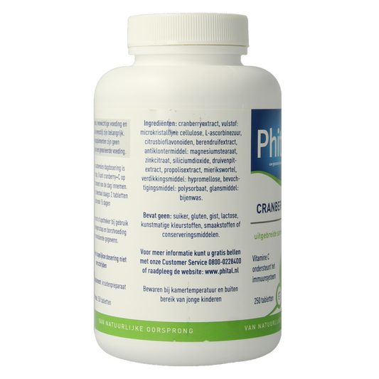 Phital Cranberry + C 250 Tabletten