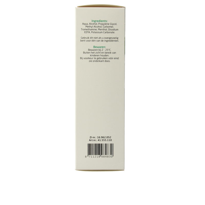 Teva Levomenthol koelgel 1% 100 Gram