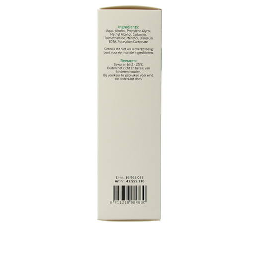 Teva Levomenthol koelgel 1% 100.00 Gram