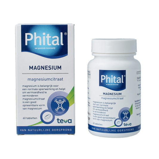 Phital Magnesium 200mg 60 Tabletten