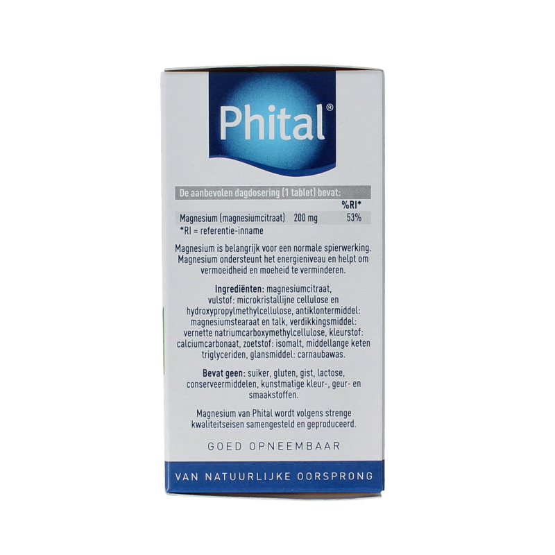 Phital Magnesium 200mg 60 Tabletten