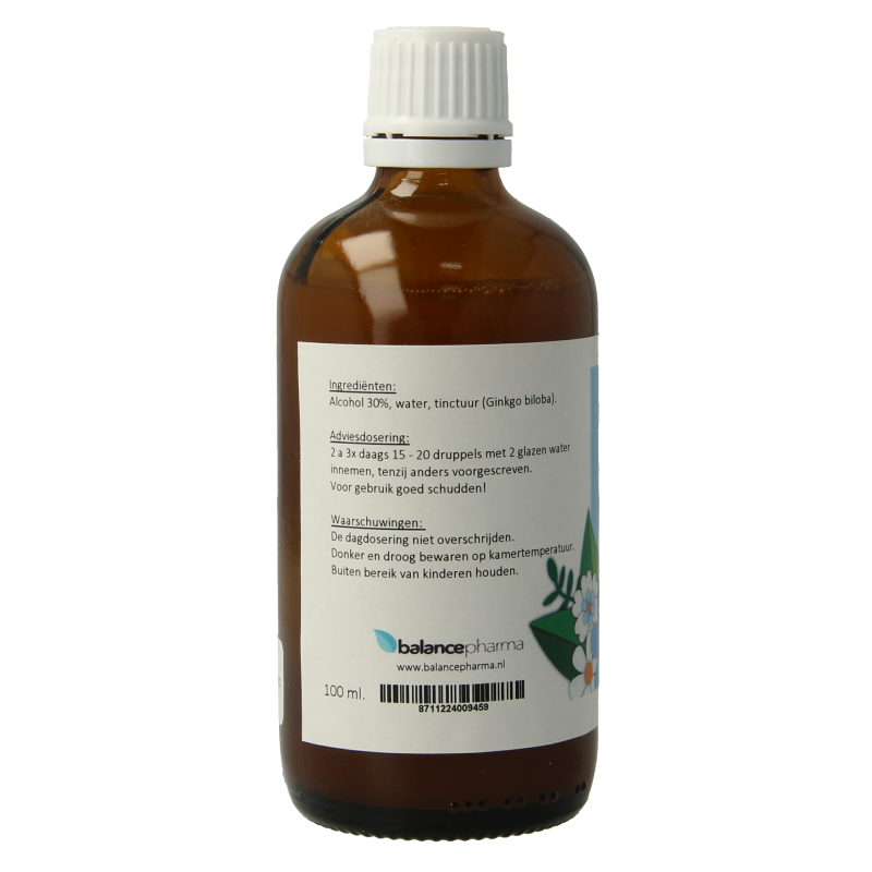 Balancepharma Ginkgo biloba tincturen 100 Milliliter