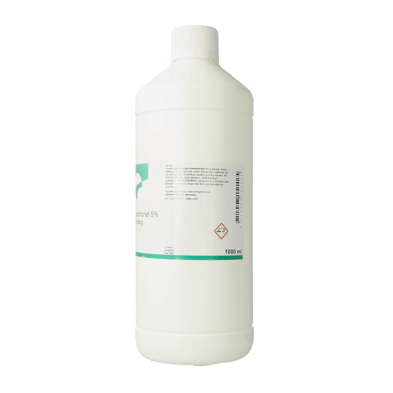Orphi Chloorbleekmiddel natriumhypochloriet 5% 1 Liter