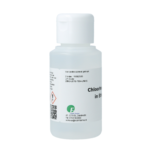 Orphi Chloorhexidine 0,5% in alcohol 70% v/v 100 Milliliter