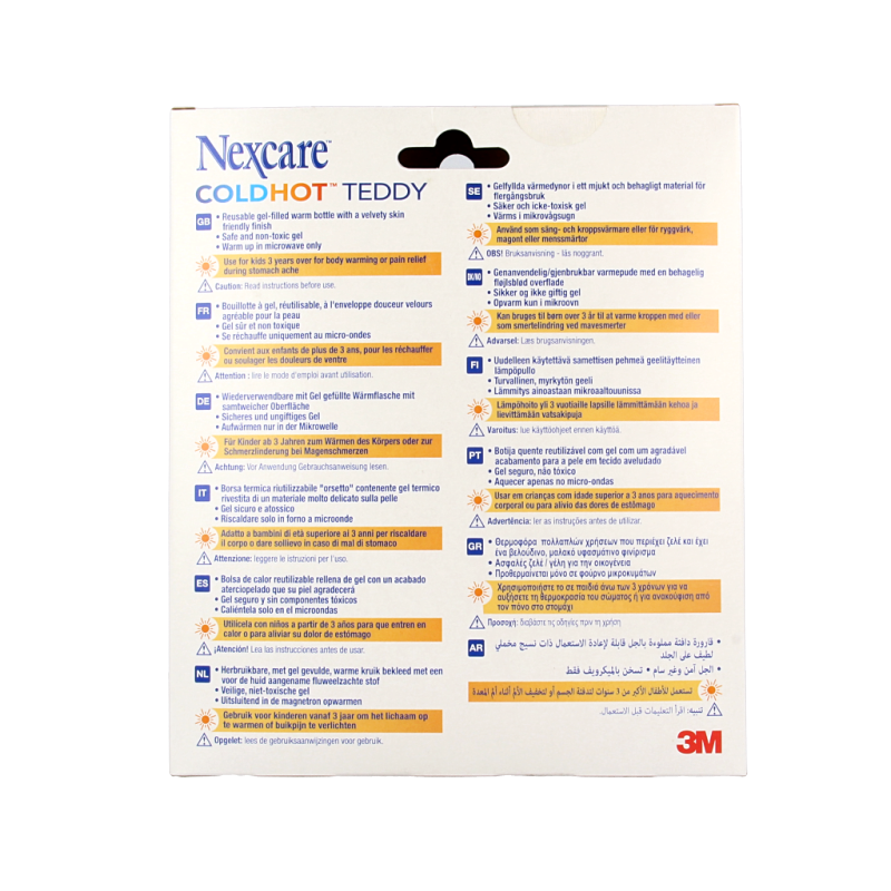 Nexcare Cold hot kruik teddy fluweer 1 Stuks