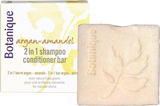 Botanique 2-in-1 Shampoo conditioner bar argan & amandel 100 Gram