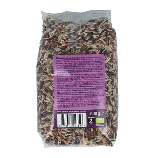 Your Organic Nature Volkorenrijst mix bio 500.00 Gram