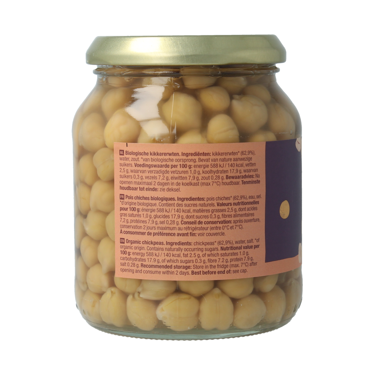 Your Organic Nature Kikkererwten fijn bio 350.00 Gram