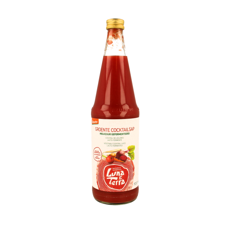 Luna E Terra Groentecocktail melkzuur bio dem 700 Milliliter