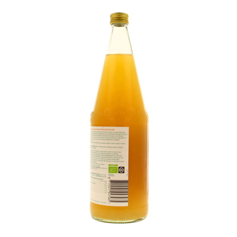 Luna E Terra Appelsap natuurtroebel bio dem 1 Liter