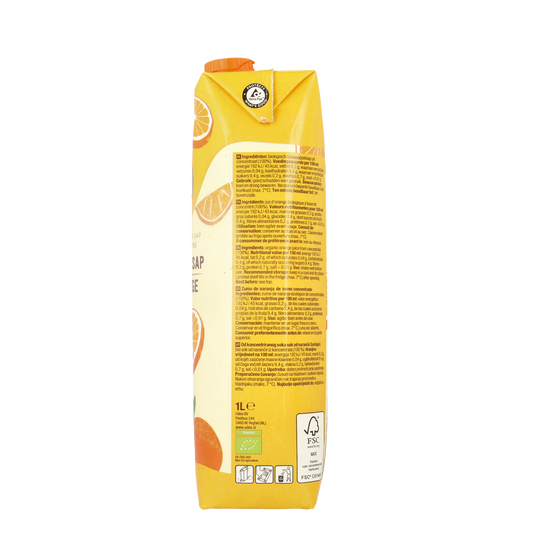 Your Organic Nature Sinaasappelsap bio 1.00 Liter